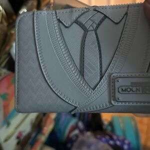 Loungefly White and Gray Wallet